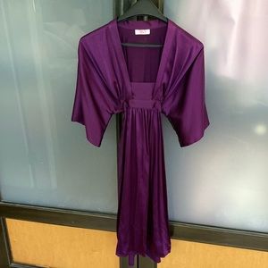 AKA silk dress